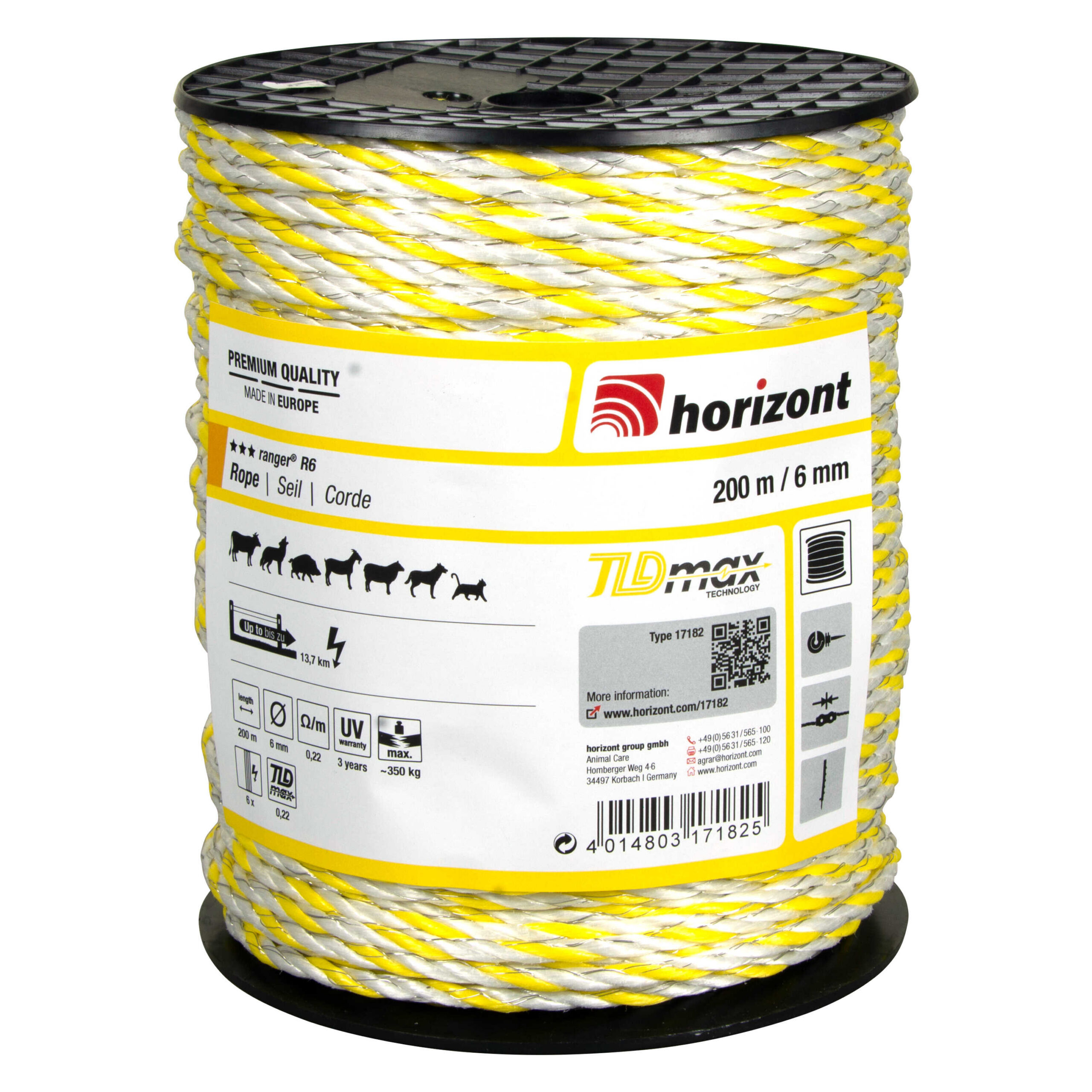 HORIZONT - Ranger - Seil R6 200 m