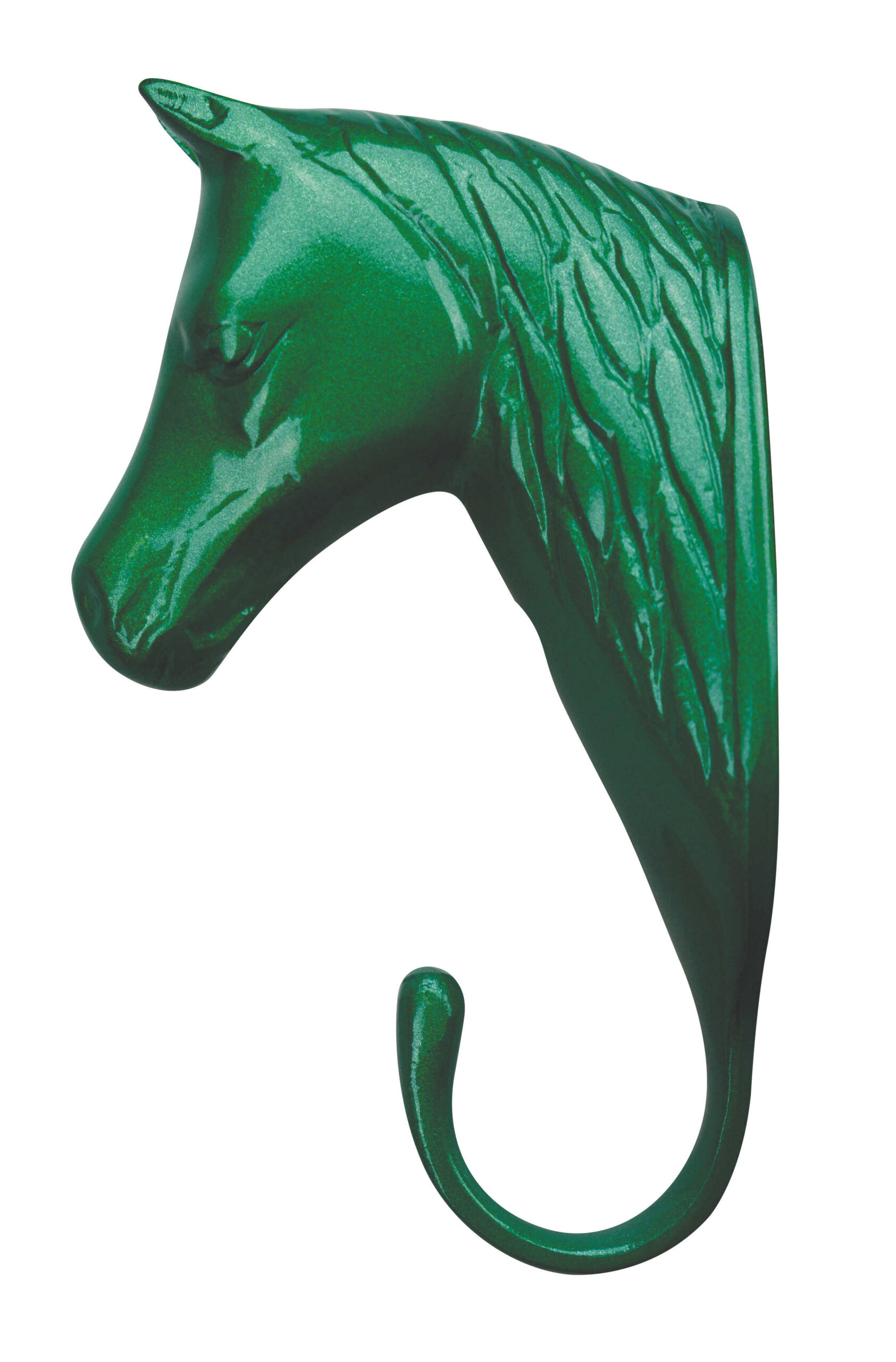 Bridle holder with horse head