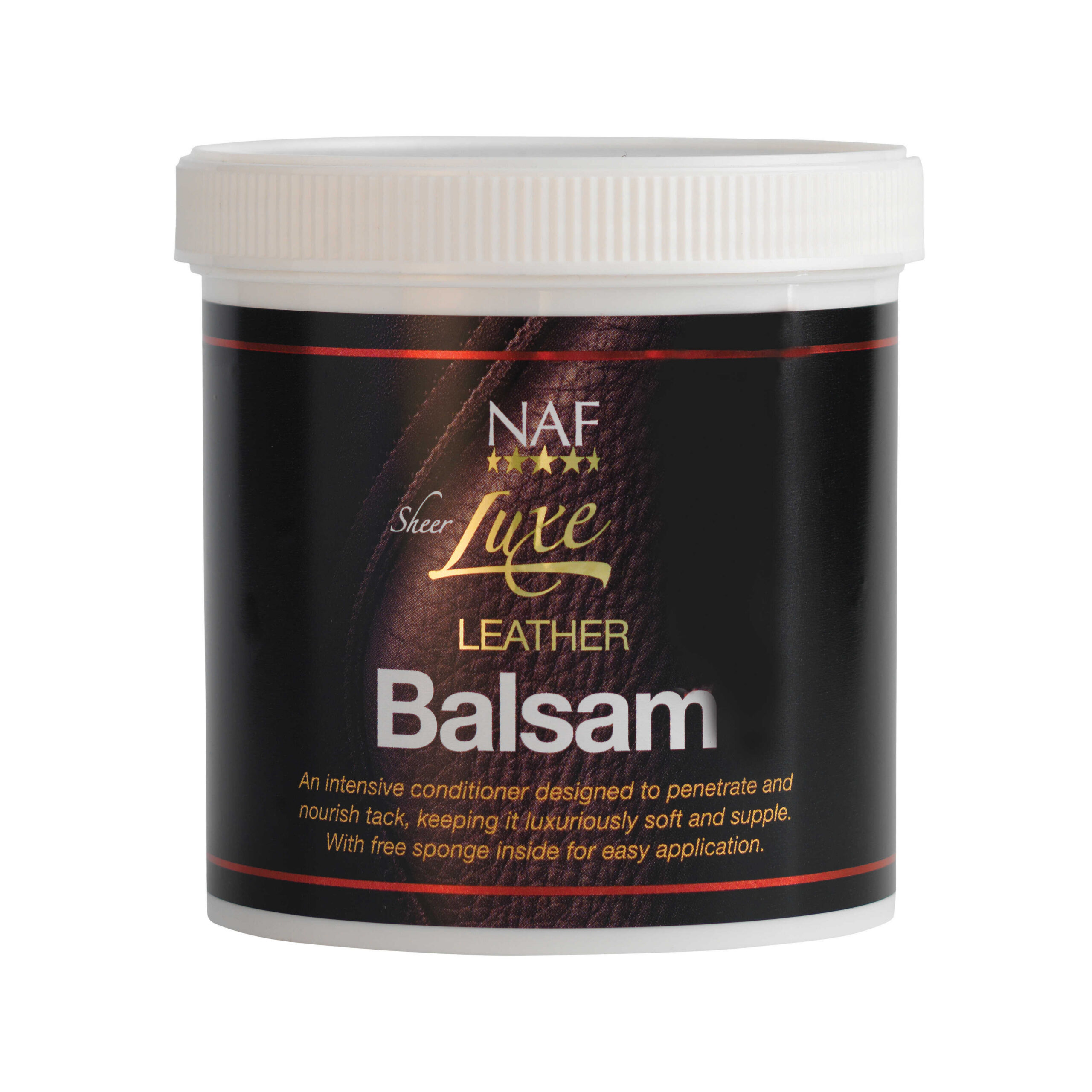 721150040_packshot_1 NAF Leather Balm - Sheer Luxe Leather Balsam (400 gr.) - Image 1