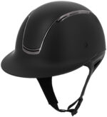 Wide visor with charcoal grey chrome insert EQUITHÈME - Soazy helmet