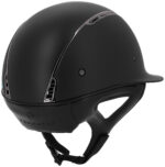 Wide visor with charcoal grey chrome insert EQUITHÈME - Soazy helmet - Image 2