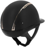 Wide visor with rose gold chrome insert EQUITHÈME – Soazy helmet - Image 2