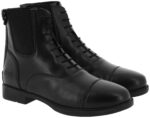 RIDING WORLD synthetic ankle boots with lacing