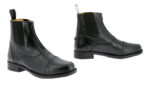 EQUITHÈME - Leather ankle boots with zip - Image 3
