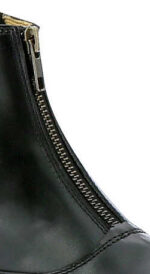 EQUITHÈME - Leather ankle boots with zip - Image 7