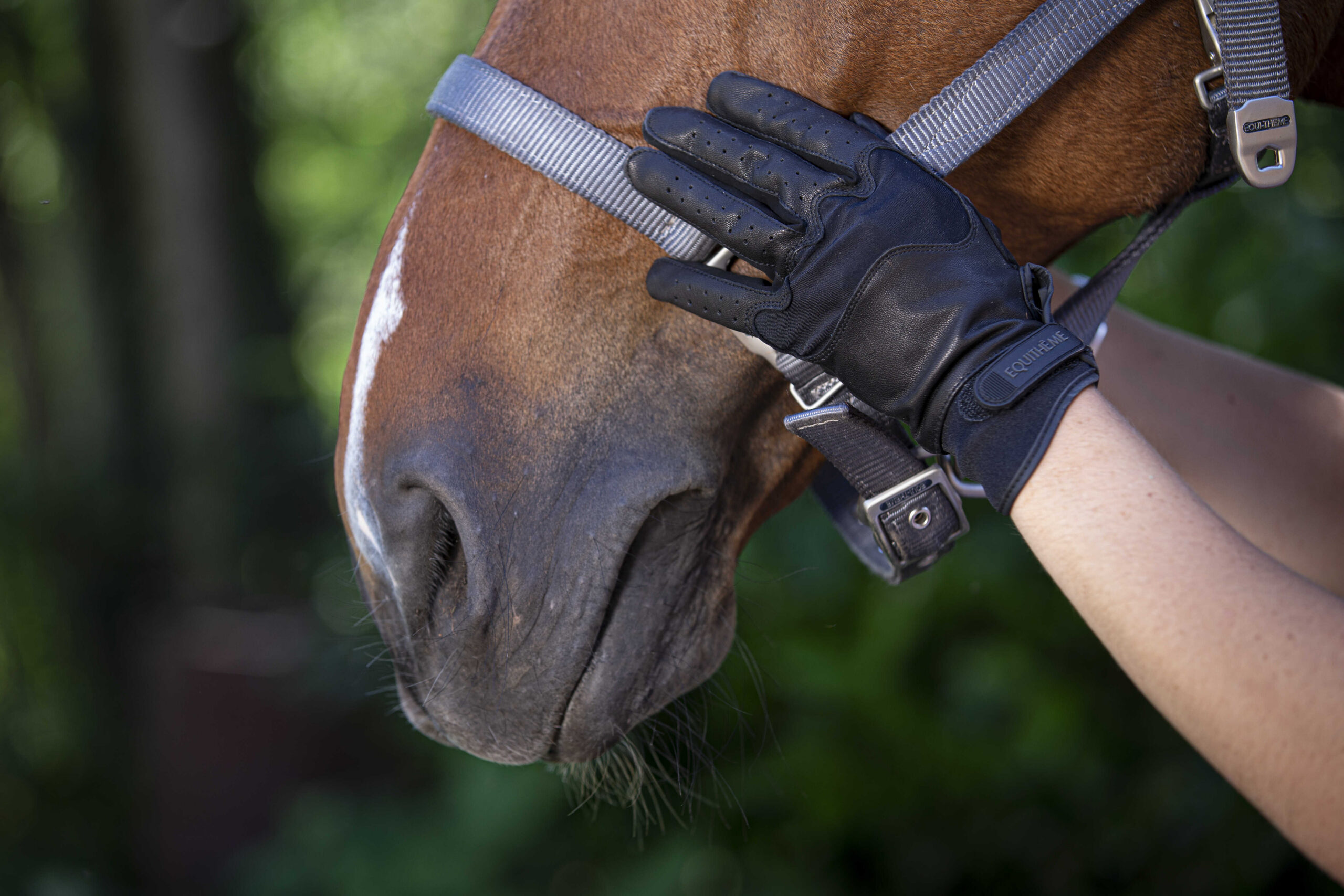 EQUITHÈME - Soft leather - Riding gloves