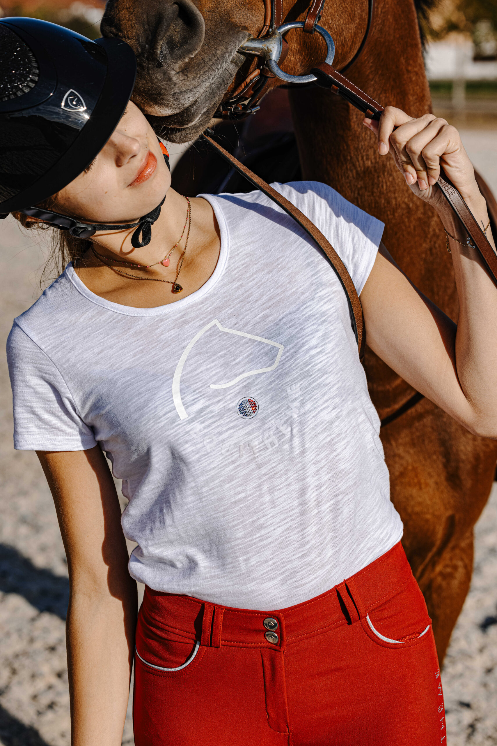 T-shirt EQUITHÈME - Claire-