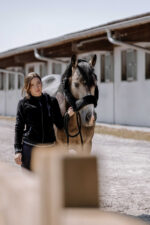 Je t'aime EQUITHÈME Velvet jacket - Coline - Image 2