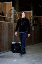 Je t'aime EQUITHÈME Velvet jacket - Coline - Image 5