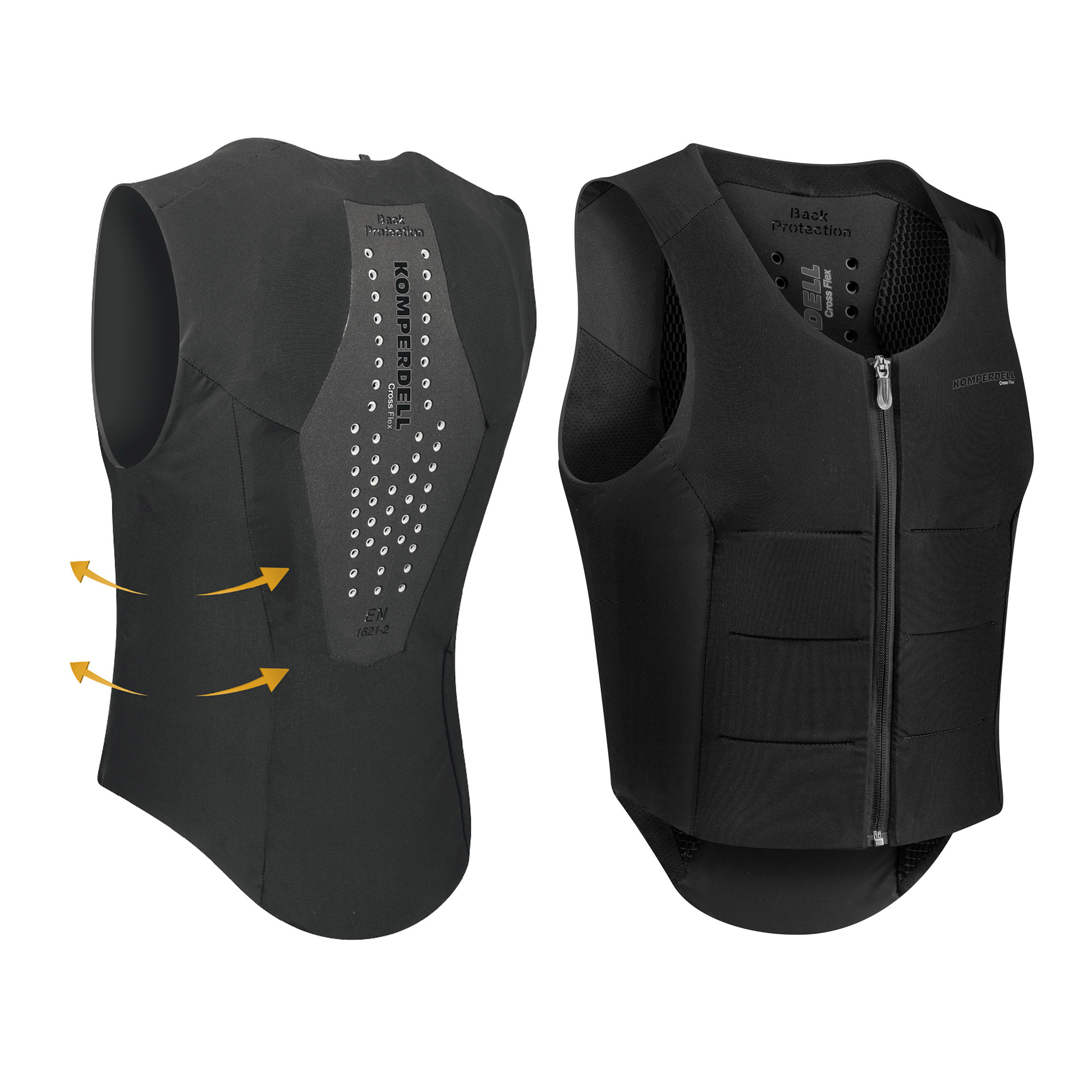 K-S22-EN-K6341-207-Ballistic-Flex-Fit-Regular-1 KOMPERDELL - Ballistic FlexFit - Regular Back Protector - Image 1