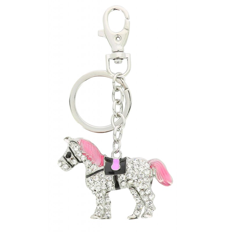 equi-kids-rosa-keyring EQUI-KIDS - Pink - Keychain - Image 1