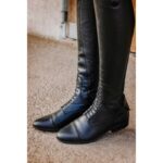 EQUITHÈME - Leather boots with laces - Image 5