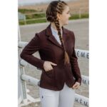 EQUITHÈME Burgundy women show Jacket – Oliva (40,42,44) - Image 4