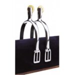 FEELING - "Prince of Wales" Smooth Thumbwheel Spurs - Image 2