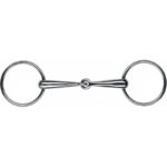 FEELING Stainless steel thin ring snaffle