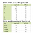 RIDING WORLD - Amara - Half Chaps - Image 9