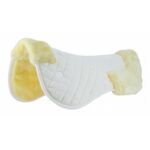RIDING WORLD Back pad synthetic sheepskin