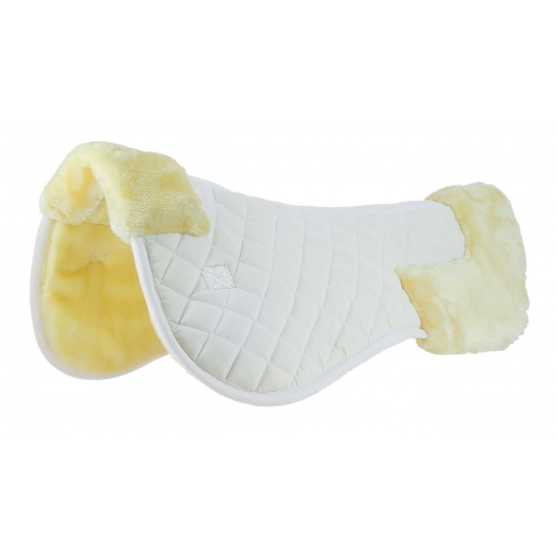 riding-world-back-pad (1) RIDING WORLD Back pad synthetic sheepskin - Image 1