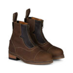 Horze Seville Kids Jodhpur Boots with Front Zip - Image 6