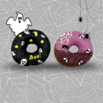 CANDY HORSE Donuts with icing HALLOWEEN (Set of 2) - Image 2