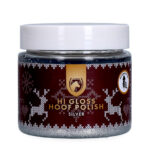 Excellent Horse Christmas Hi Gloss Hoof Polish Silver 150 ml