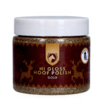 Excellent Horse Christmas Hi Gloss Hoof Polish Gold 150 ml