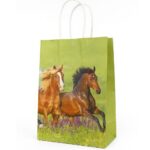 Paper Gift Bag with horse design GALLOP