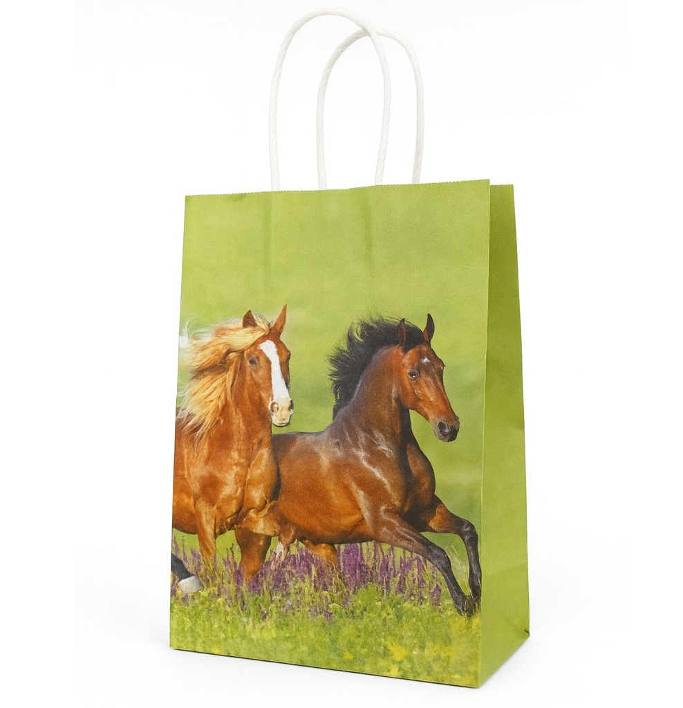 0a0a19a5-5de6-4dbc-abb6-4806156ef3fd-md Paper Gift Bag with horse design GALLOP - Image 1