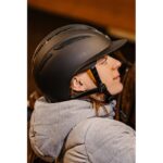 EQUITHEME - Agris - Helmet, Wide Visor GLITTER - Image 4