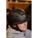 EQUITHEME - Agris - Helmet, Wide Visor GLITTER - Image 3