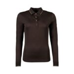 HKM Polo shirt -Rosegold Glamour- Style, longsleeve