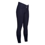 HKM Riding breeches -Arezzo- silicone knee patch - Image 3