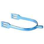 HORKA Royal blue blunted end spurs COLOURED