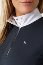 HORZE Blaire Women's Short-Sleeved Functional Show Shirt LSF 30+ - Image 4