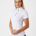 HORZE Blaire Women's Short-Sleeved Functional Show Shirt LSF 30+