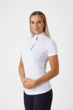 HORZE Blaire Women's Short-Sleeved Functional Show Shirt LSF 30+