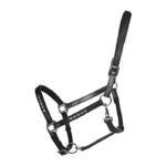 HKM Leather head collar -Sparkle-