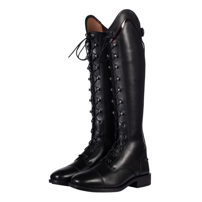 15871_9100_1_71839 HKM Leather riding boots -Glam Lace Kids- - Image 1