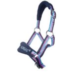 HKM Head collar with fleece -Funny Horses-