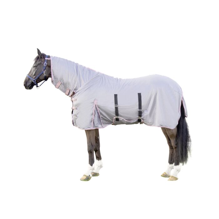 HKM Fly rug with neck -Grey-
