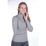 HKM Turtleneck shirt -Ruby- (134/140 cm) - Image 4