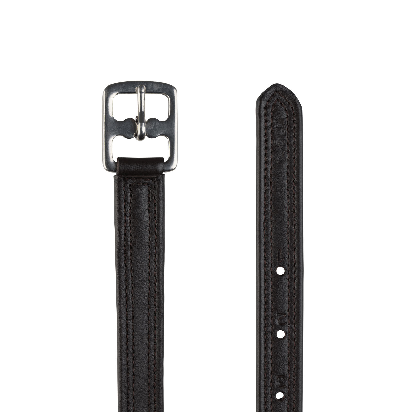 Horze Stirrup Leathers with Nylon, brown
