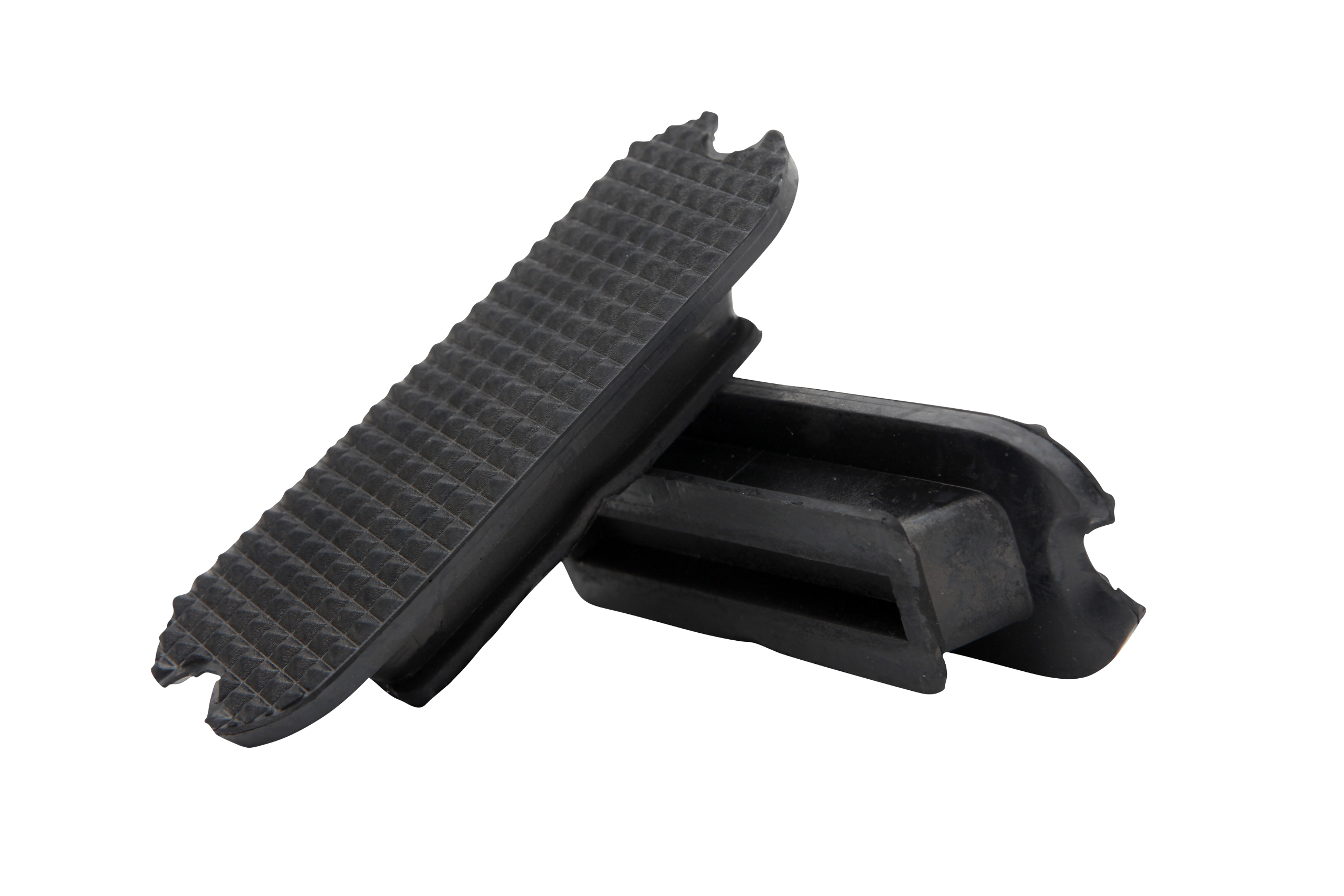 HORKA Fillis stirrup replacement pads, straight, black