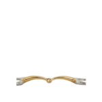 BR Eggbut Snaffle Soft Contact Single Jointed 14mm Ring 65mm (11,5 cm) - Image 2