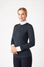 Horze Blaire Women's Long-Sleeved Functional Show Shirt - Image 6
