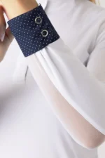 Horze Blaire Women's Long-Sleeved Functional Show Shirt - Image 9