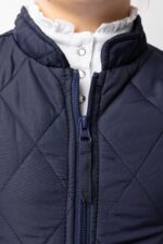 Horze Children´s Classic Quilted Riding Vest, navy - Image 7