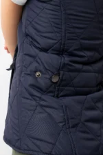 Horze Children´s Classic Quilted Riding Vest, navy - Image 8
