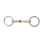 HKM Loose ring snaffle -Anatomic- 18 mm argentan (11,5 cm)