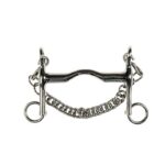 HKM Curb bit, stainless steel, 16 mm, cheek 5 cm (12,5 cm)